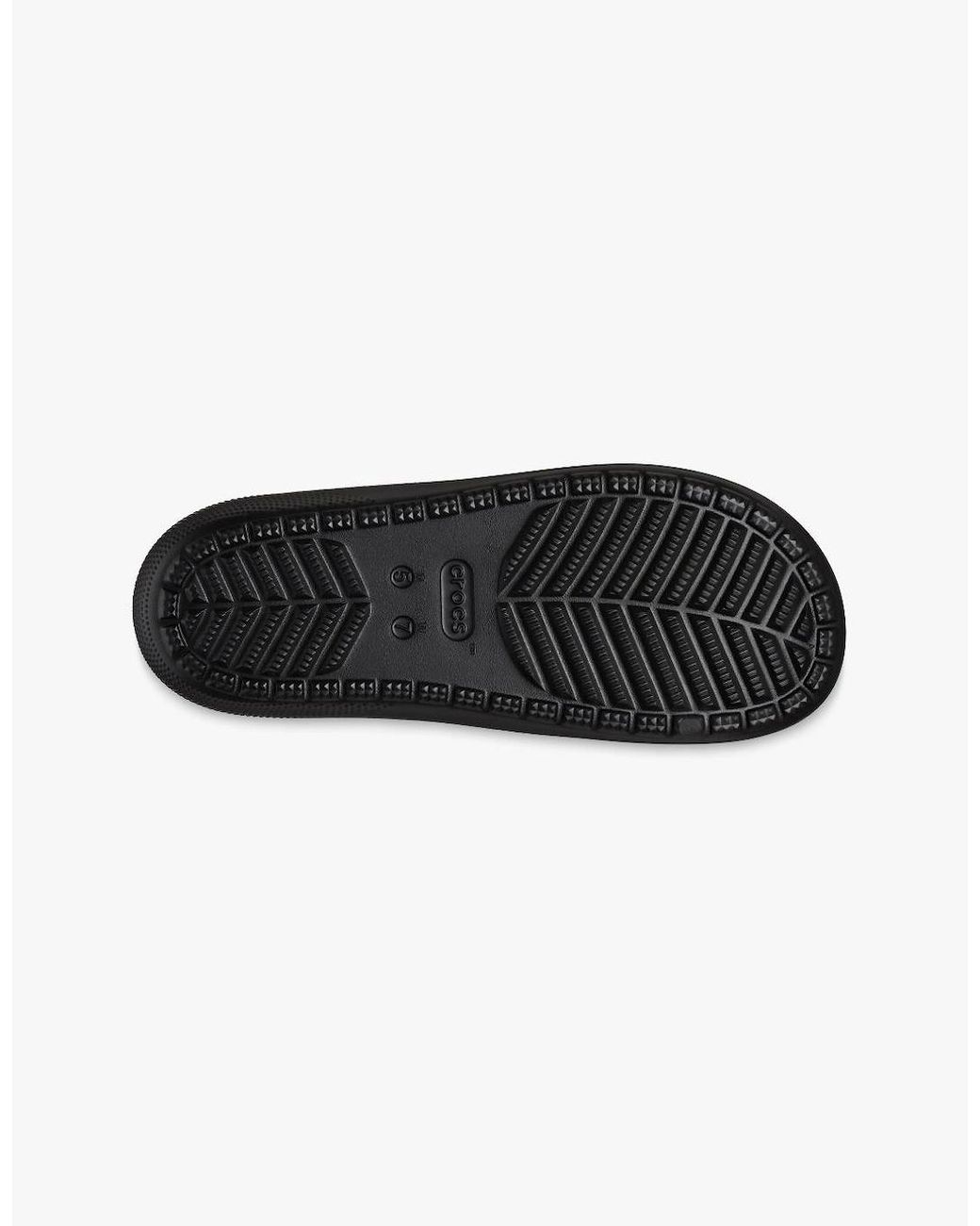 CROCSTM Black 209409-001 Flat Sandals