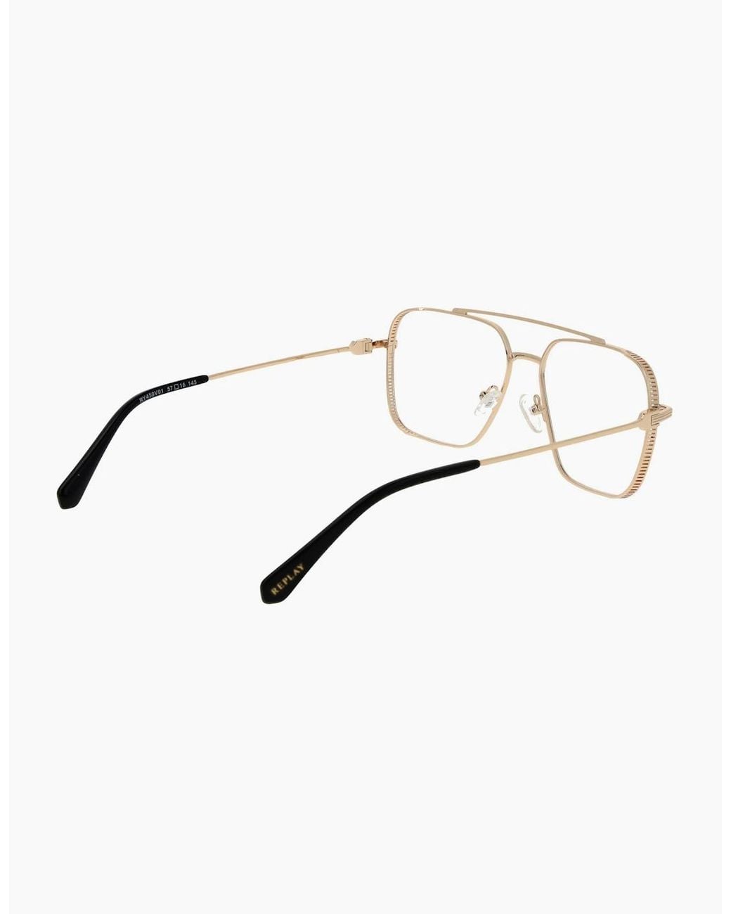 Replay Black Optical Frame Ry459V 01 57 for men