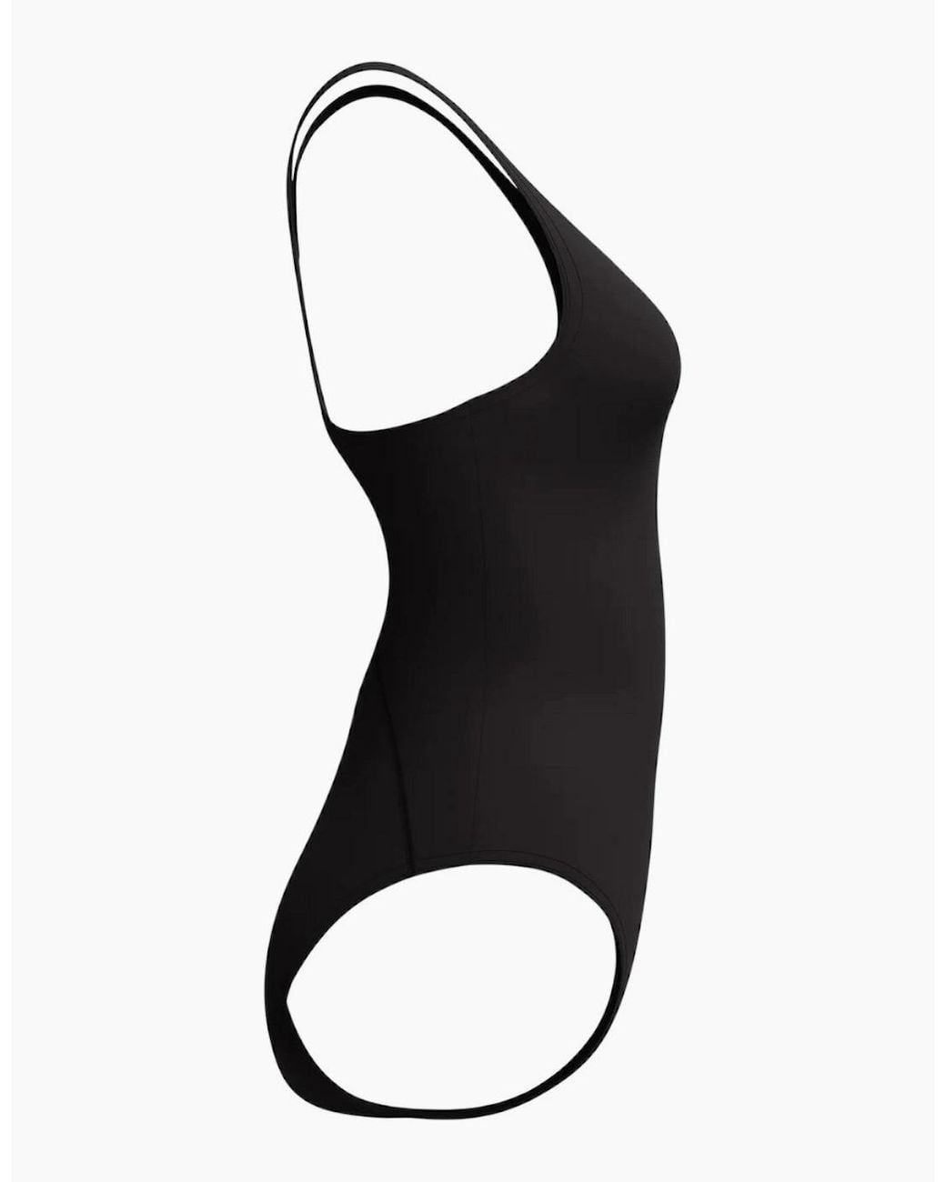 Speedo Black Ladies Medalist Endurance+ One Piece Swimsuit