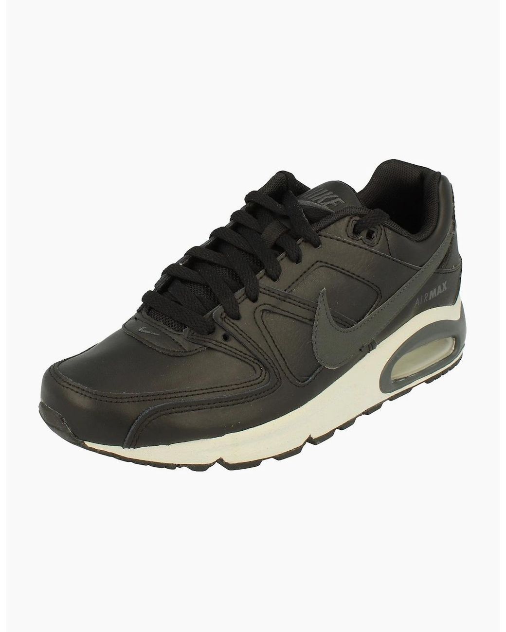 Nike Air Max Black Nike Air Max Command Leather 749760 001 for men