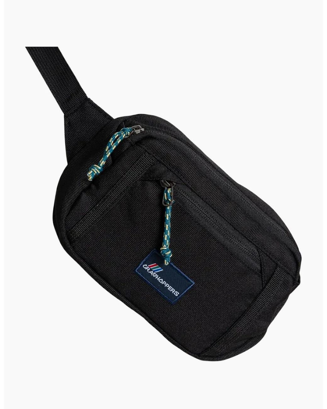 Craghoppers Black Kiwi Waist Bag for men