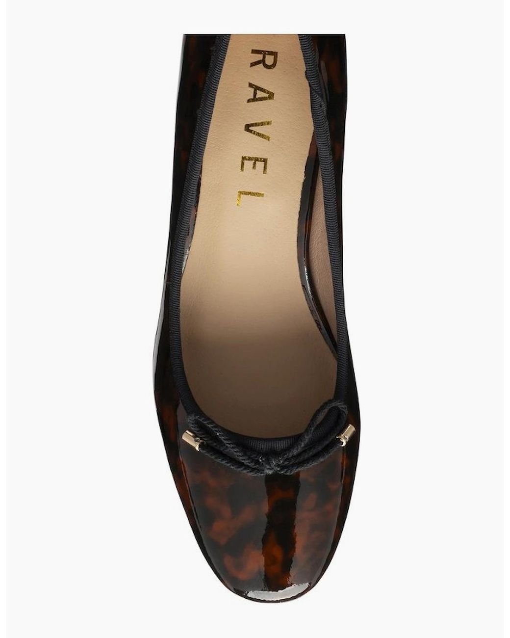 Ravel Black Darton Court Shoes