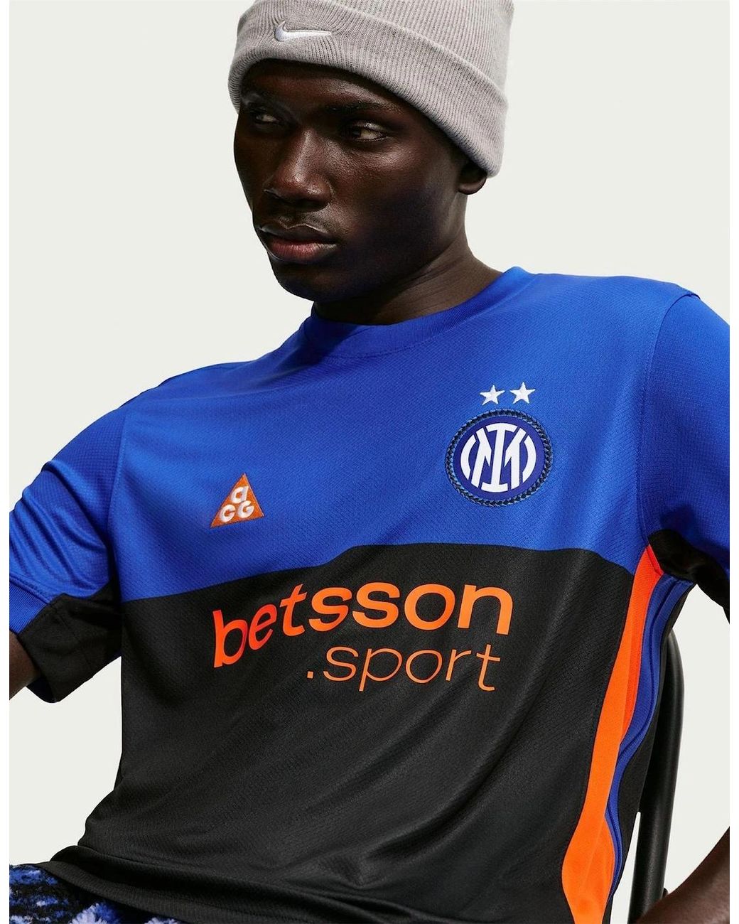 Nike Blue Inter Se Jersey for men