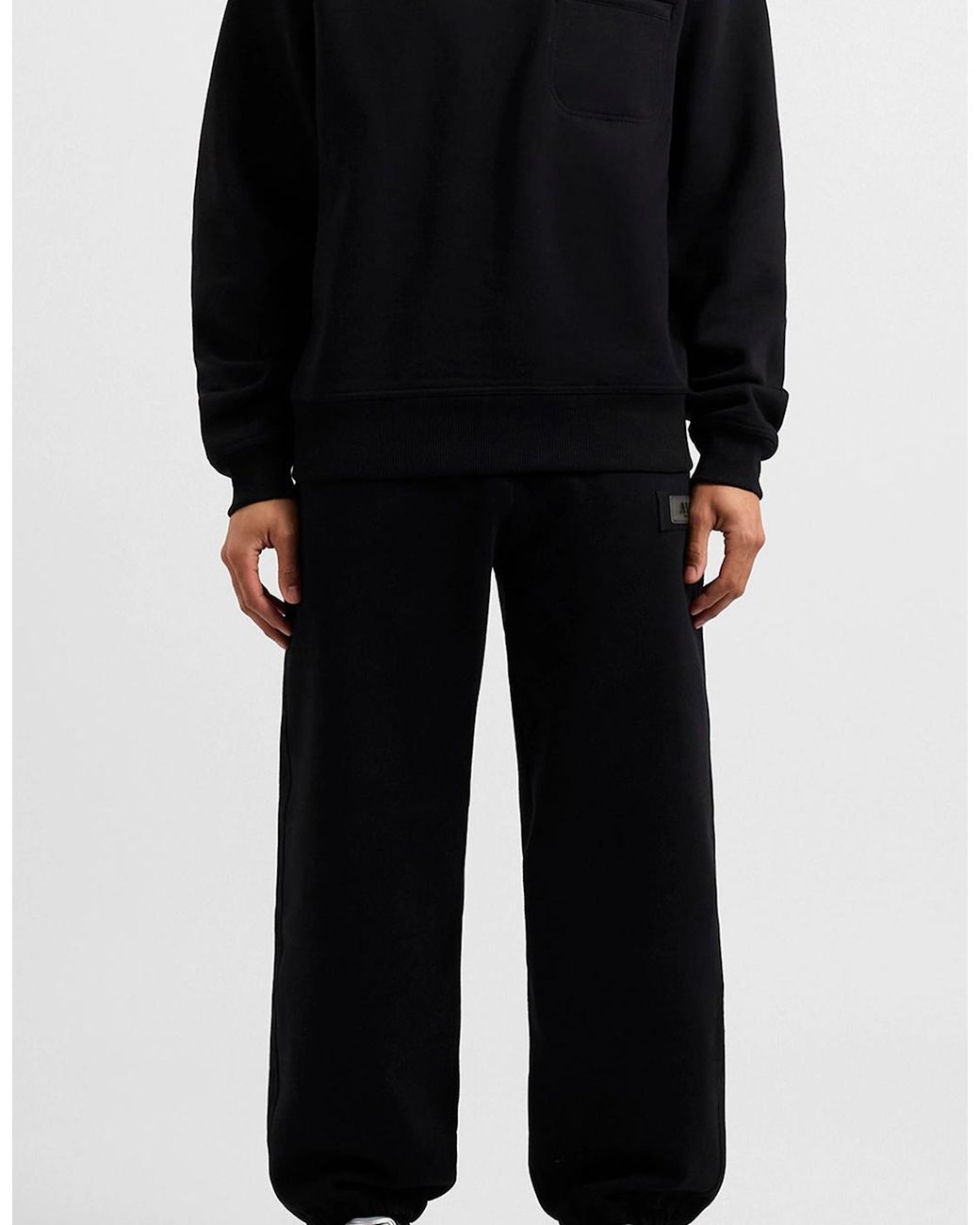 AVX Black Tex Sweatshirt for men