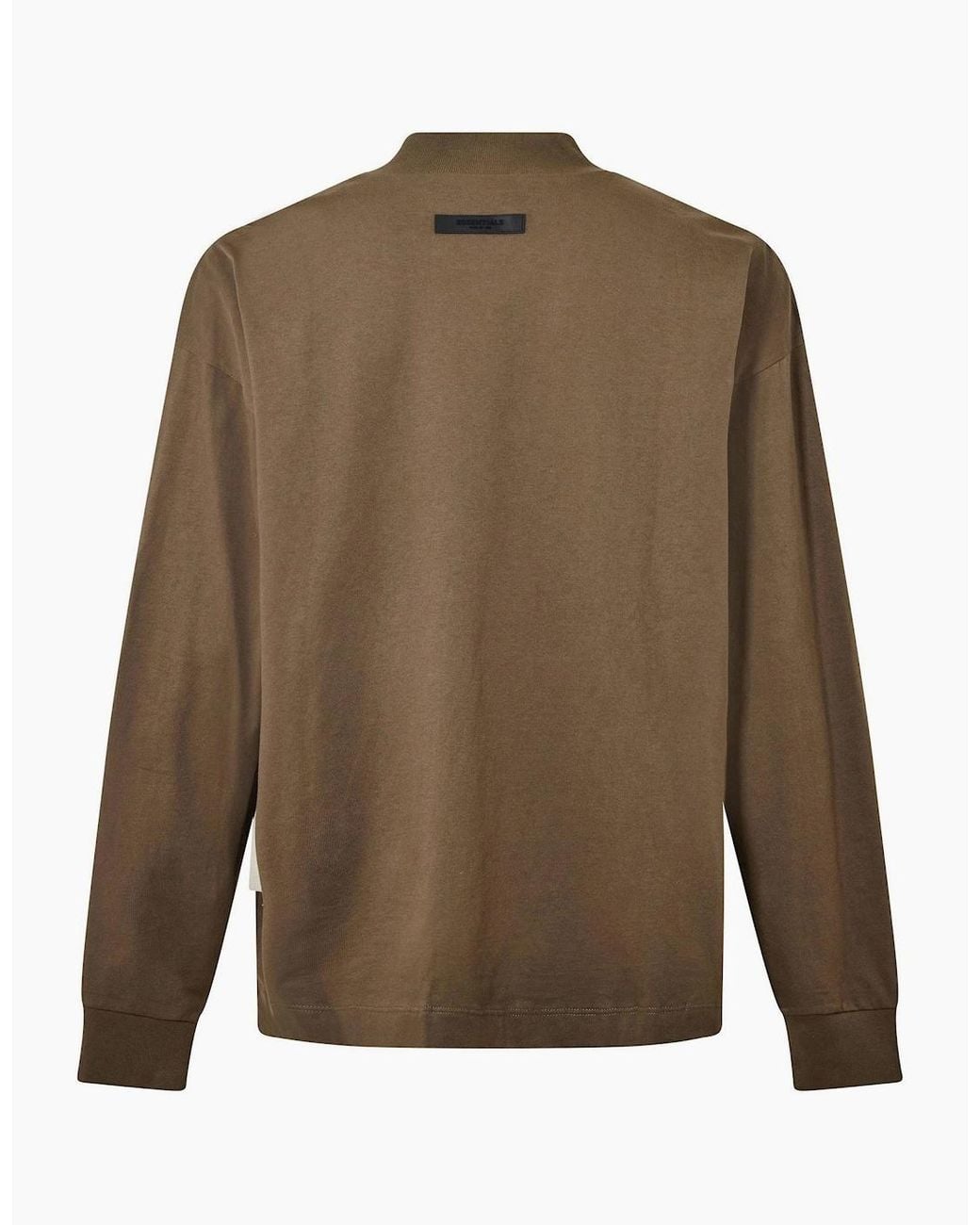 Fear Of God Green Adults Ls Tee Oversized Fit T-Shirt for men