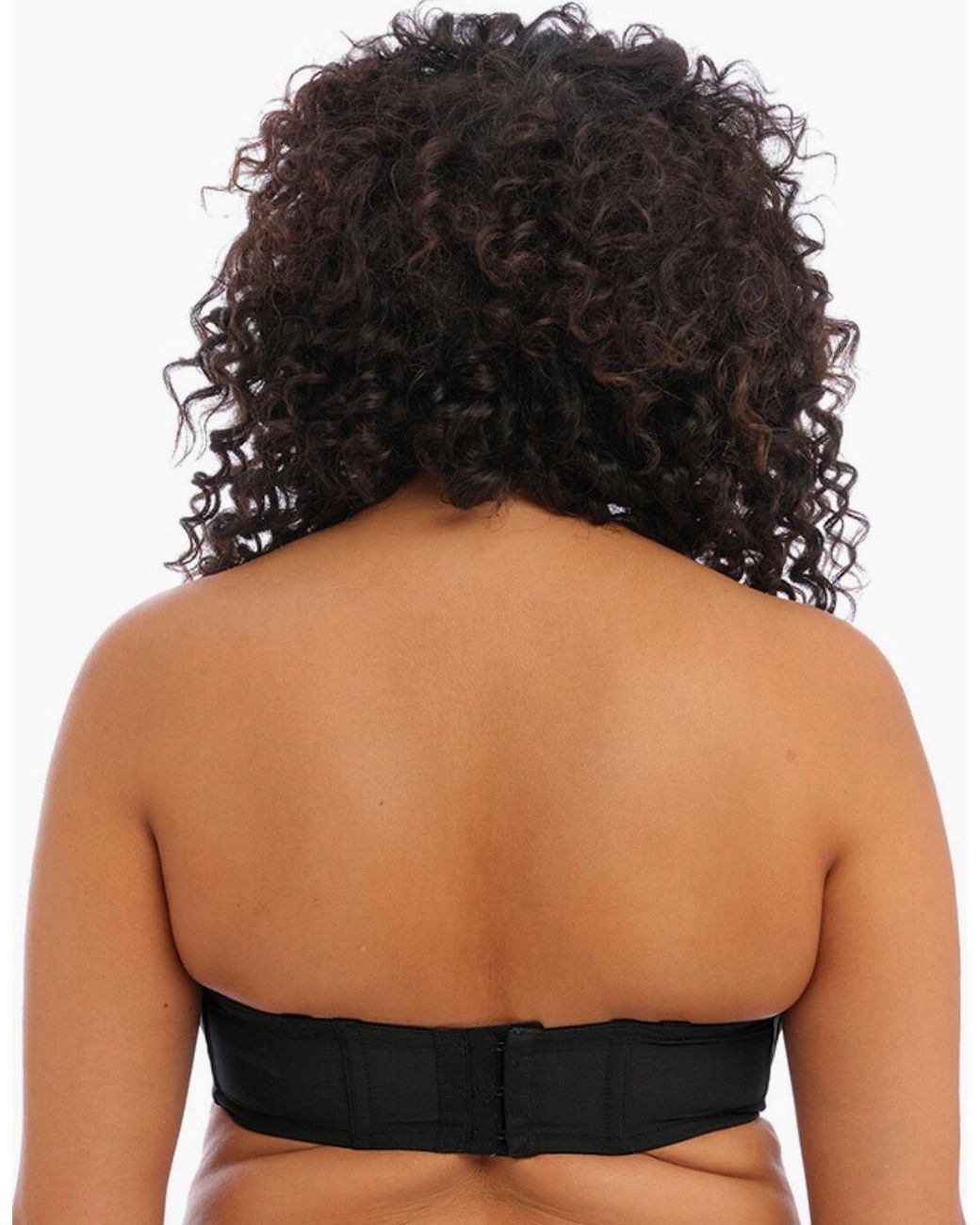 Elomi Black 4300 Smooth Moulded Strapless Bra