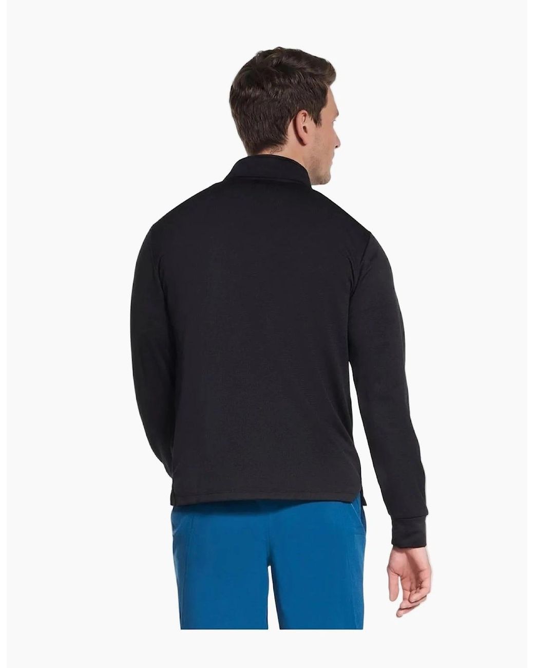 Skechers Blue Godri All Day Thermal 1/2 Zip Jacket for men