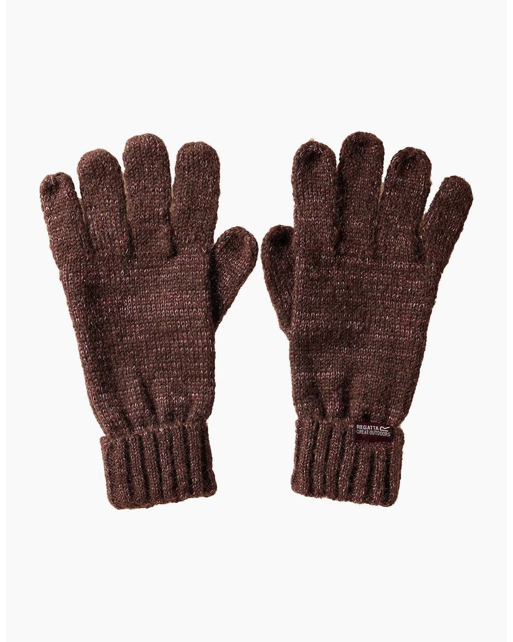 Regatta Brown Ladies Multimix Winter Gloves