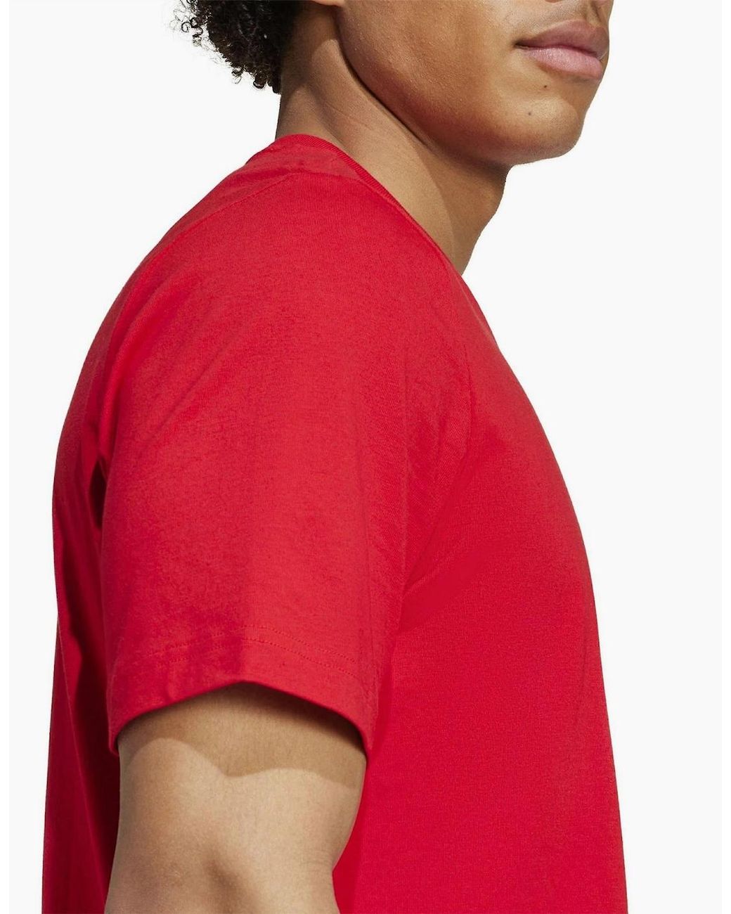 Adidas Red Afc Dna Gr Tee T Shirt for men