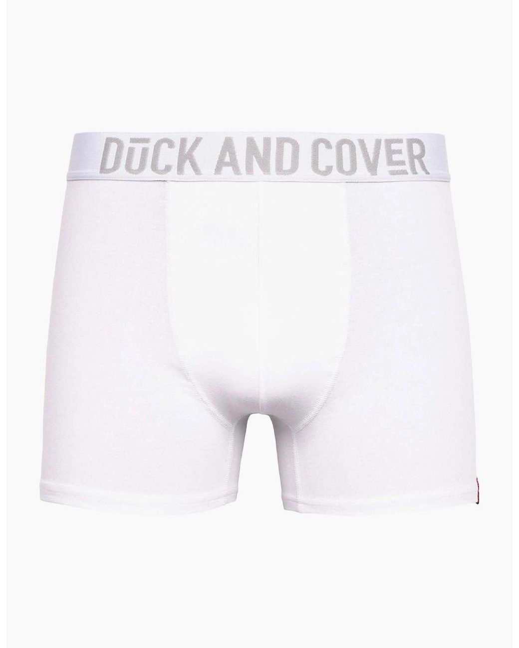 Duck and Cover Black Duck And Cover Salton Boxers 2Pk for men