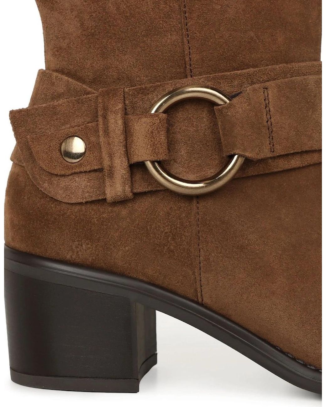 Gabor Brown Easel Ankle Boots