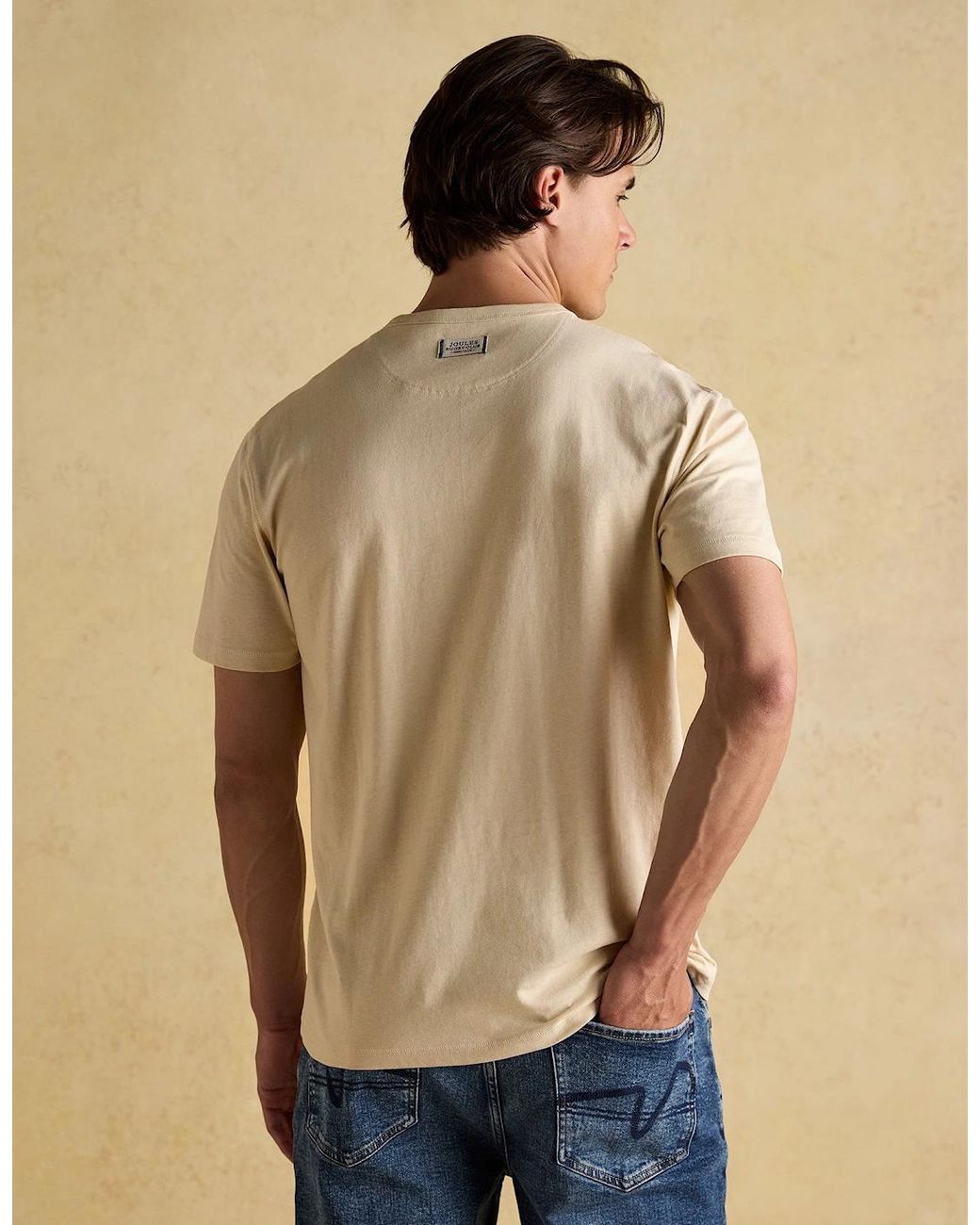 Joules Natural Rugby Club Tee T-Shirts for men