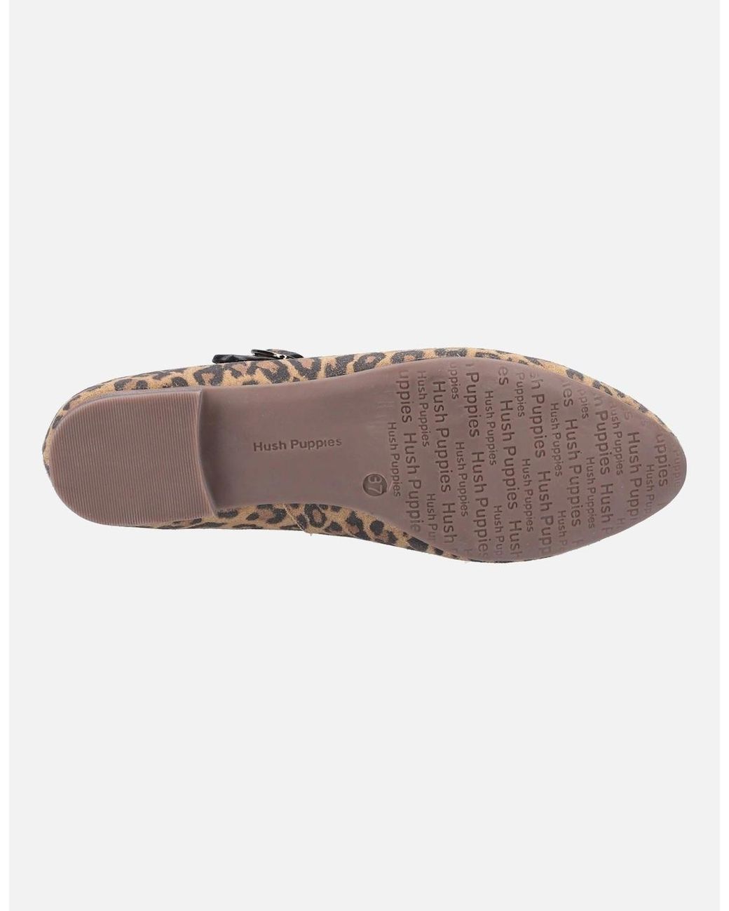 Hush Puppies Brown Melissa Strap Shoe