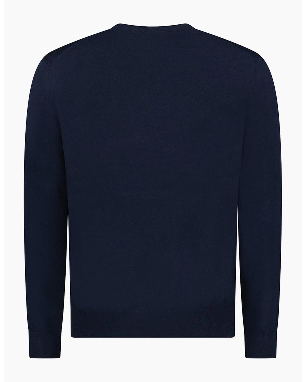 Polo Ralph Lauren Blue Ralph Lauren Slim Fit Cotton Jumper for men