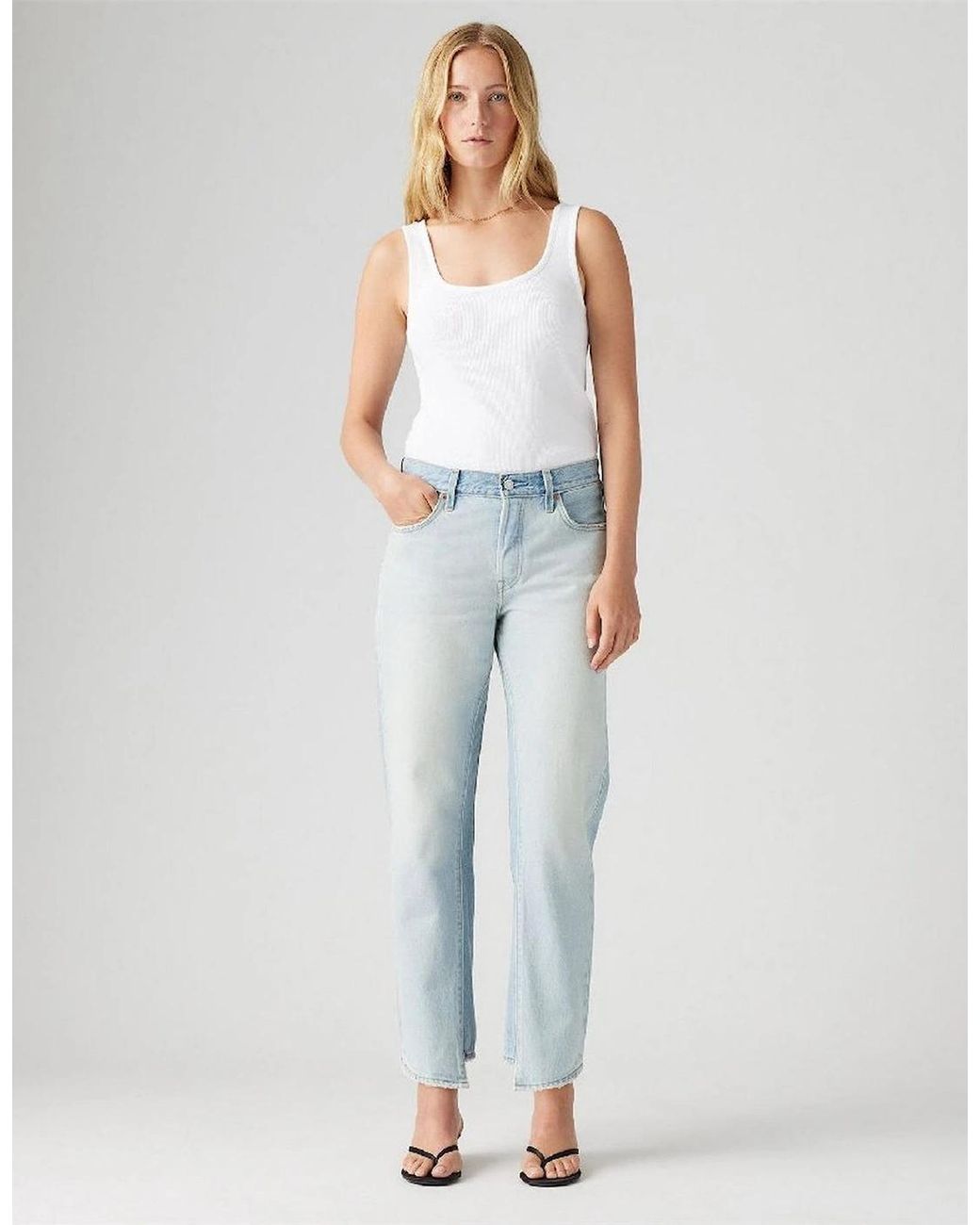 Levi's Blue Levi's 90S Ankle Straight Leg Jeans
