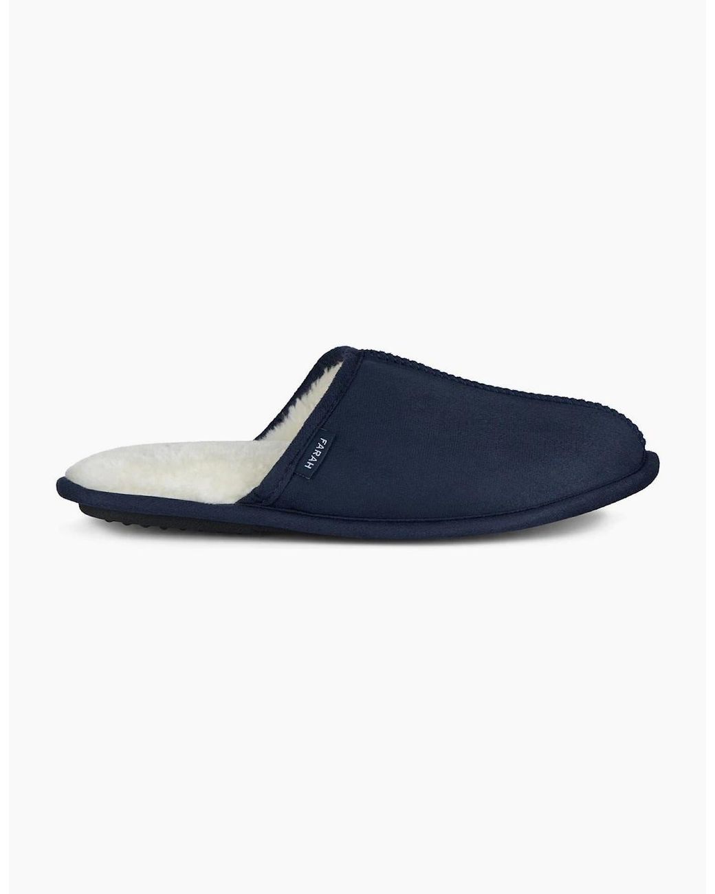 Farah Blue Ahlers Tan Slipper for men