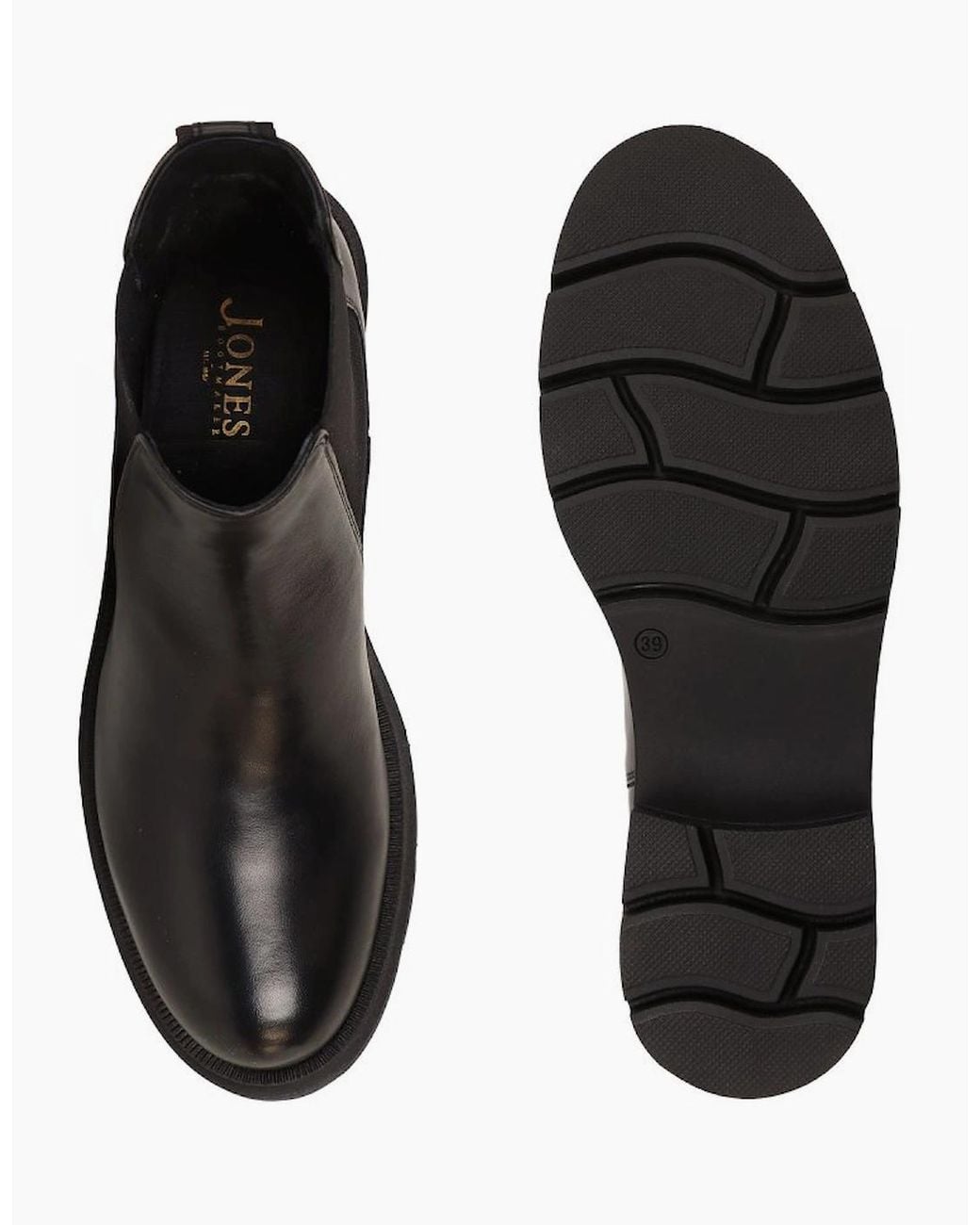 Jones Bootmaker Black Kaiya Chelsea Boots