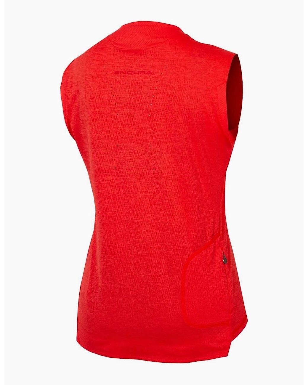 Endura Red Singletrack Tank Top Ladies
