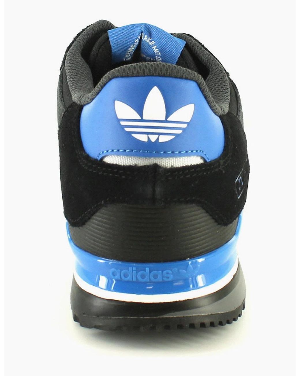 Adidas Originals Blue Trainers Zx750 Lace Up Core Blk B.Bird Wht Uk Size for men