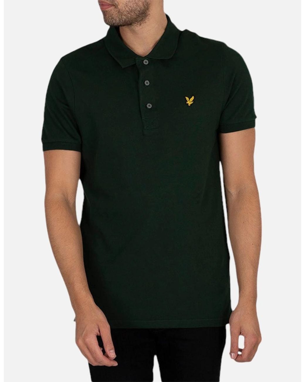 Lyle & Scott Blue Lyle & Scott Polo Shirt Short Sleeve Summer Golf Tee for men