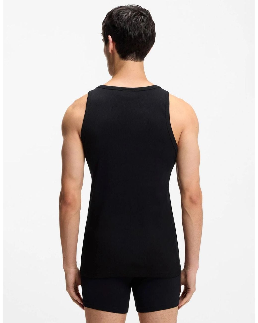 Boss Black Hugo Two-Pack Underwear Vests for men