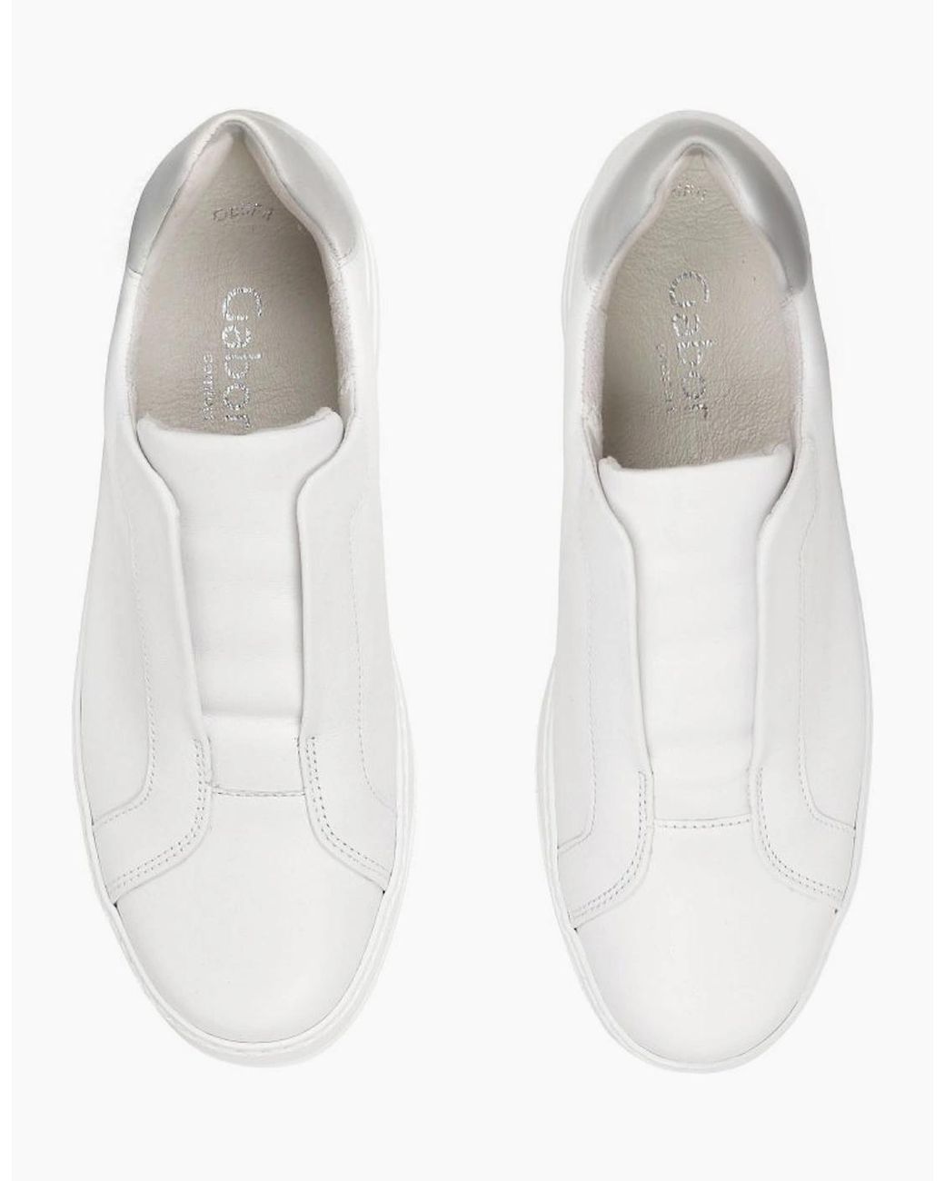 Gabor White Kea Trainers