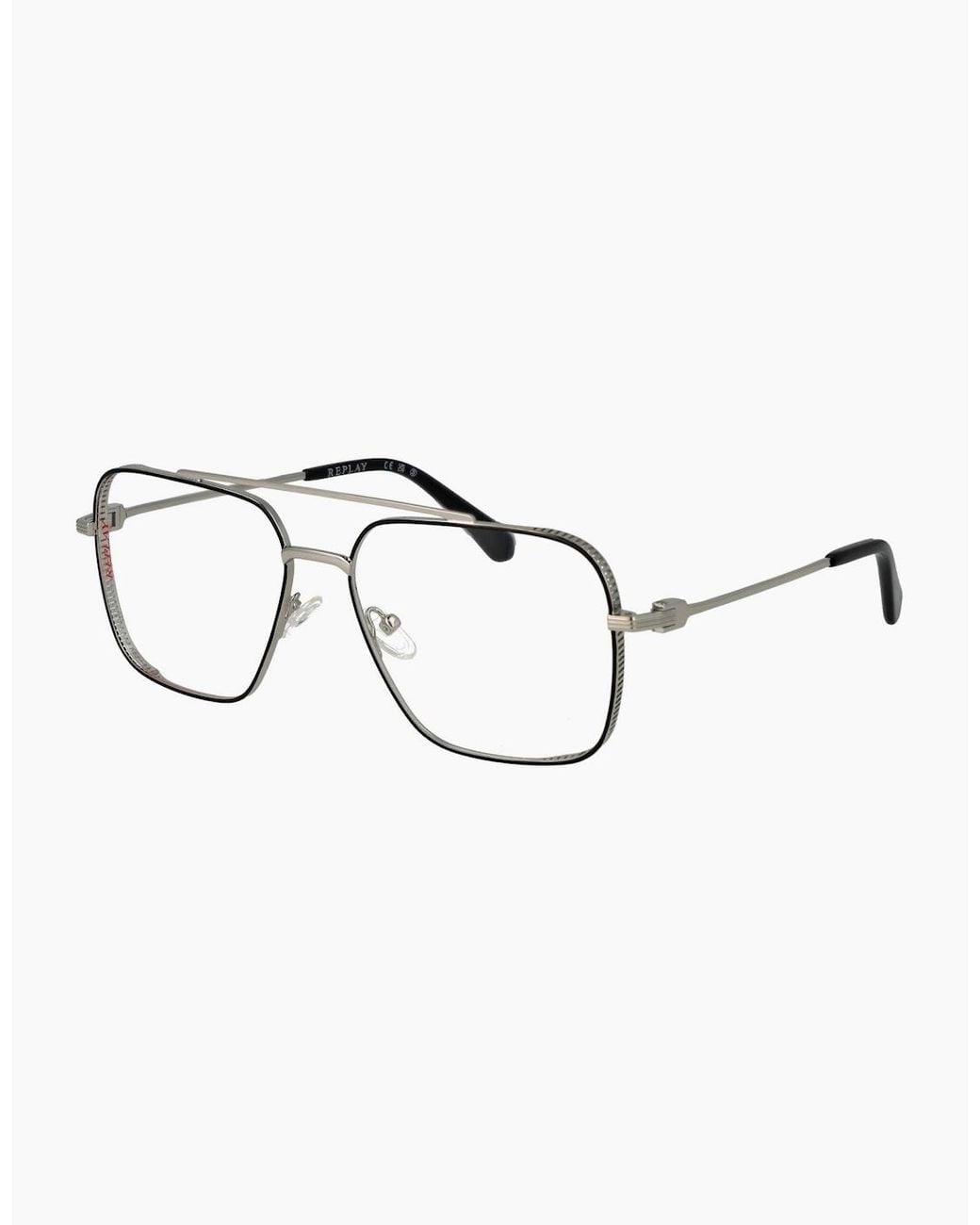 Replay Black Optical Frame Ry459V 02 57 for men