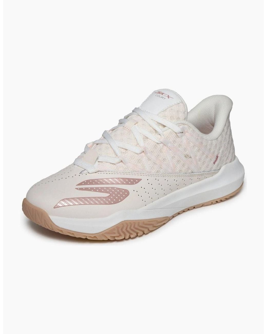 Skechers White Viper Court Rally Trainers