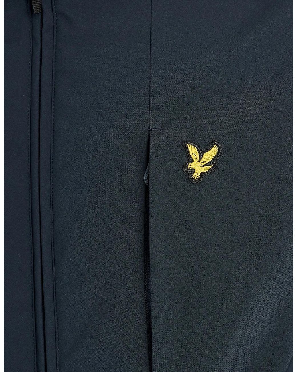 Lyle & Scott Blue Padded Softshell Jacket for men