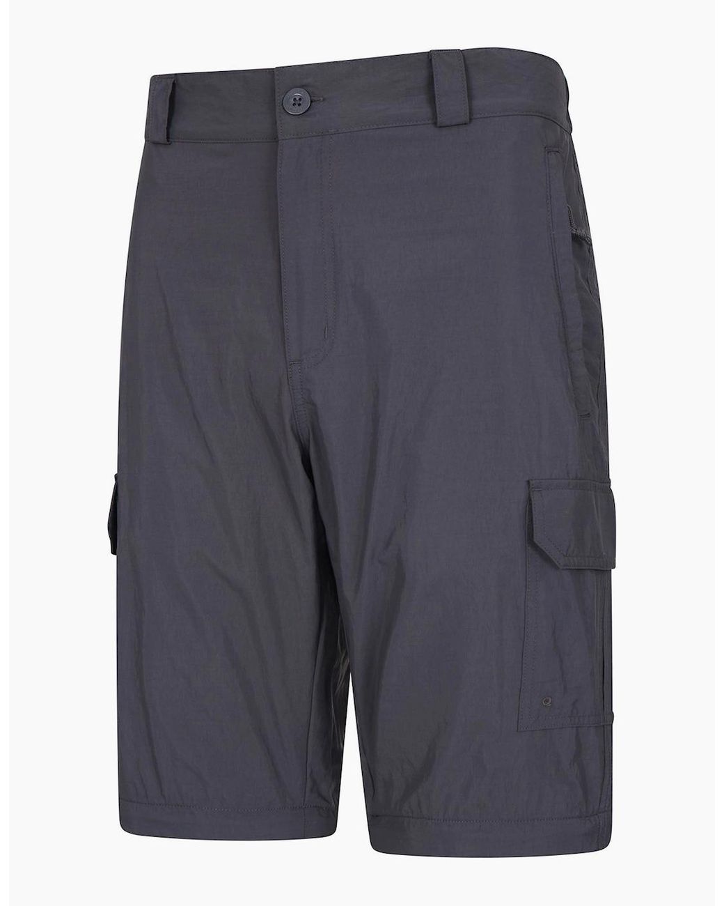 Mountain Warehouse Blue Explore Cargo Shorts for men