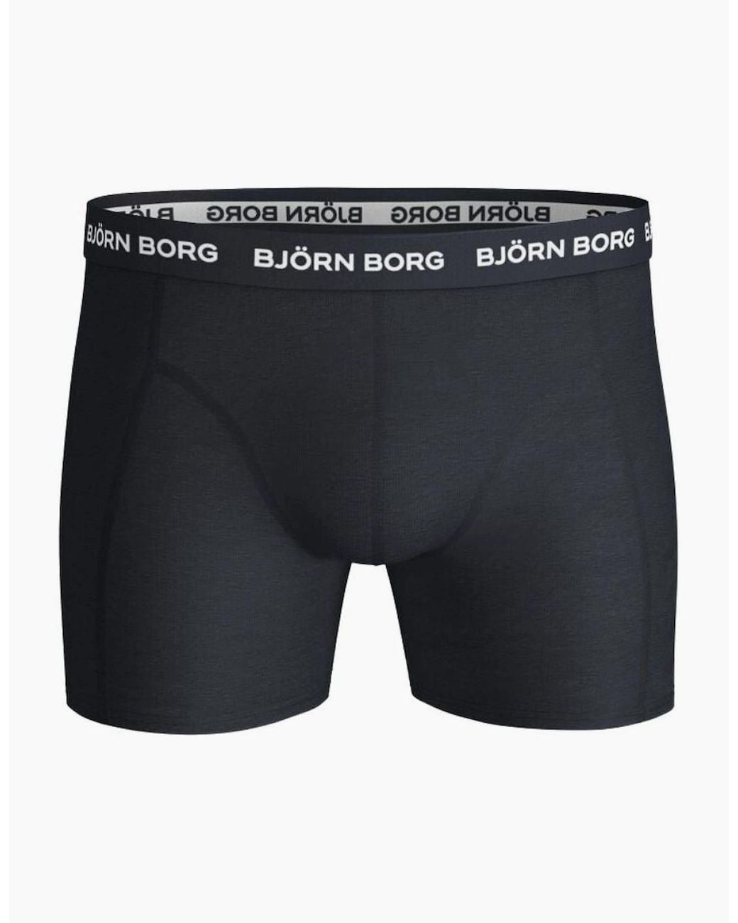 Björn Borg Blue 3-Pack Classic Logo Boxer Trunks, Mix for men