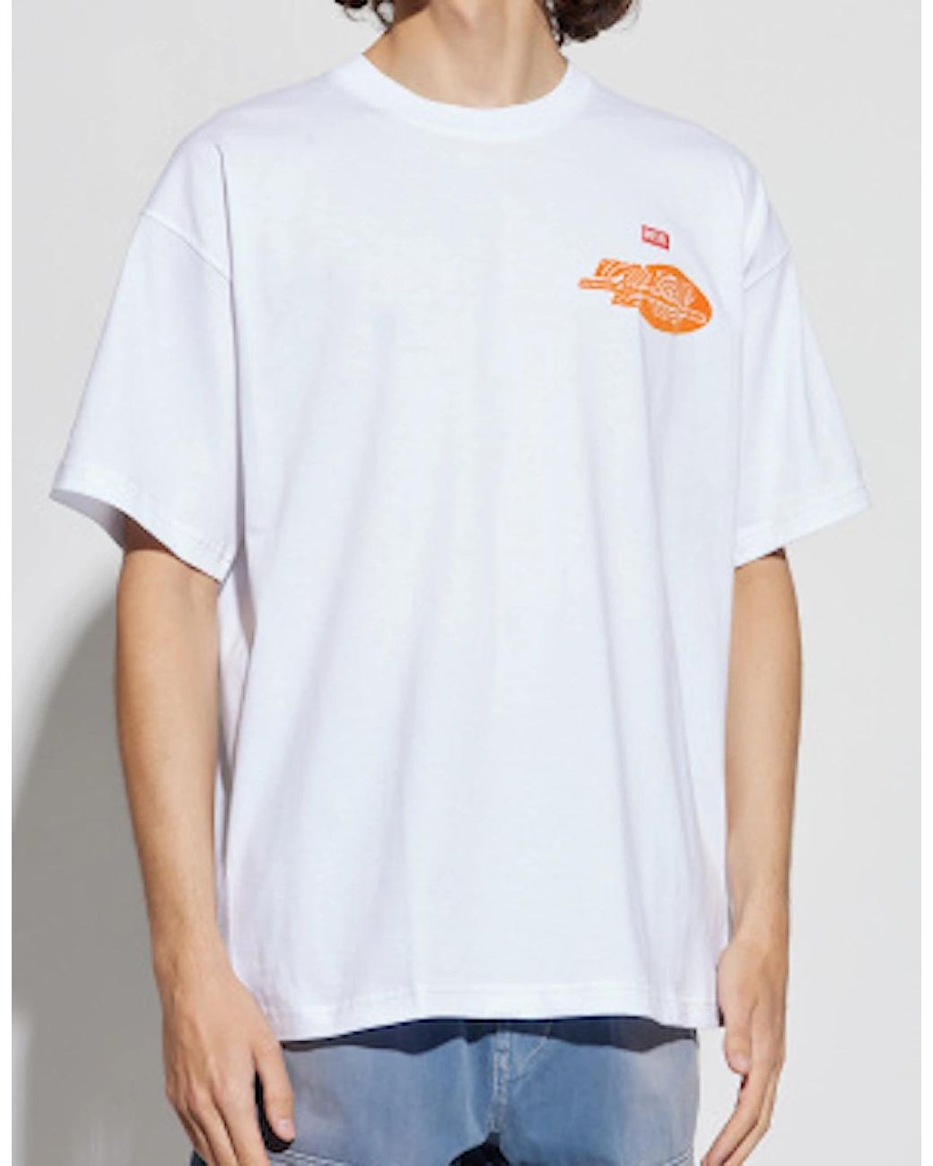 DIESEL White T-Boxt T23 for men