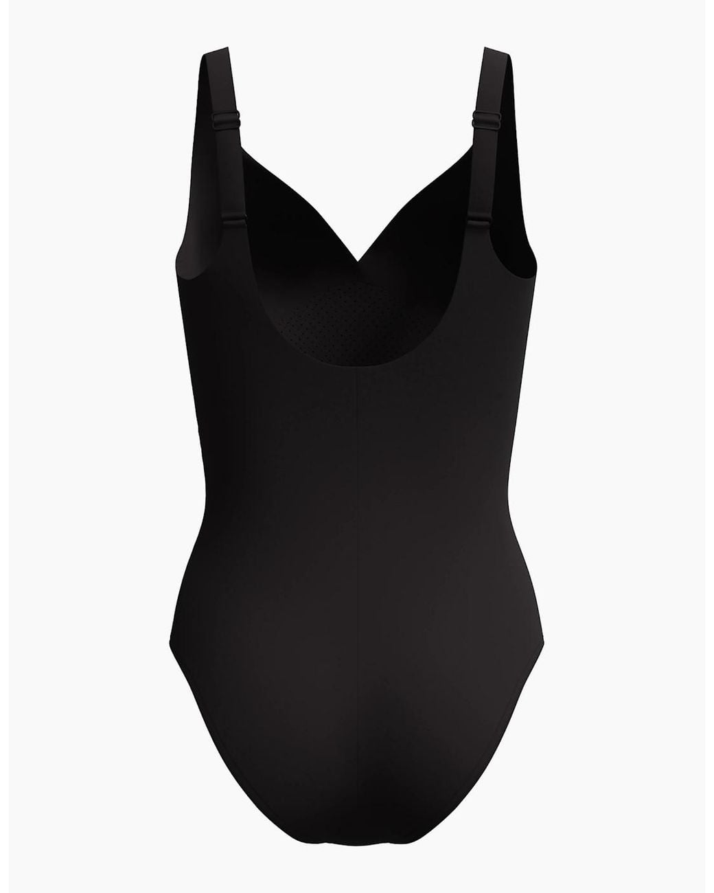 Speedo Black Ladies Twist Knot Shaping One Piece Swimsuit