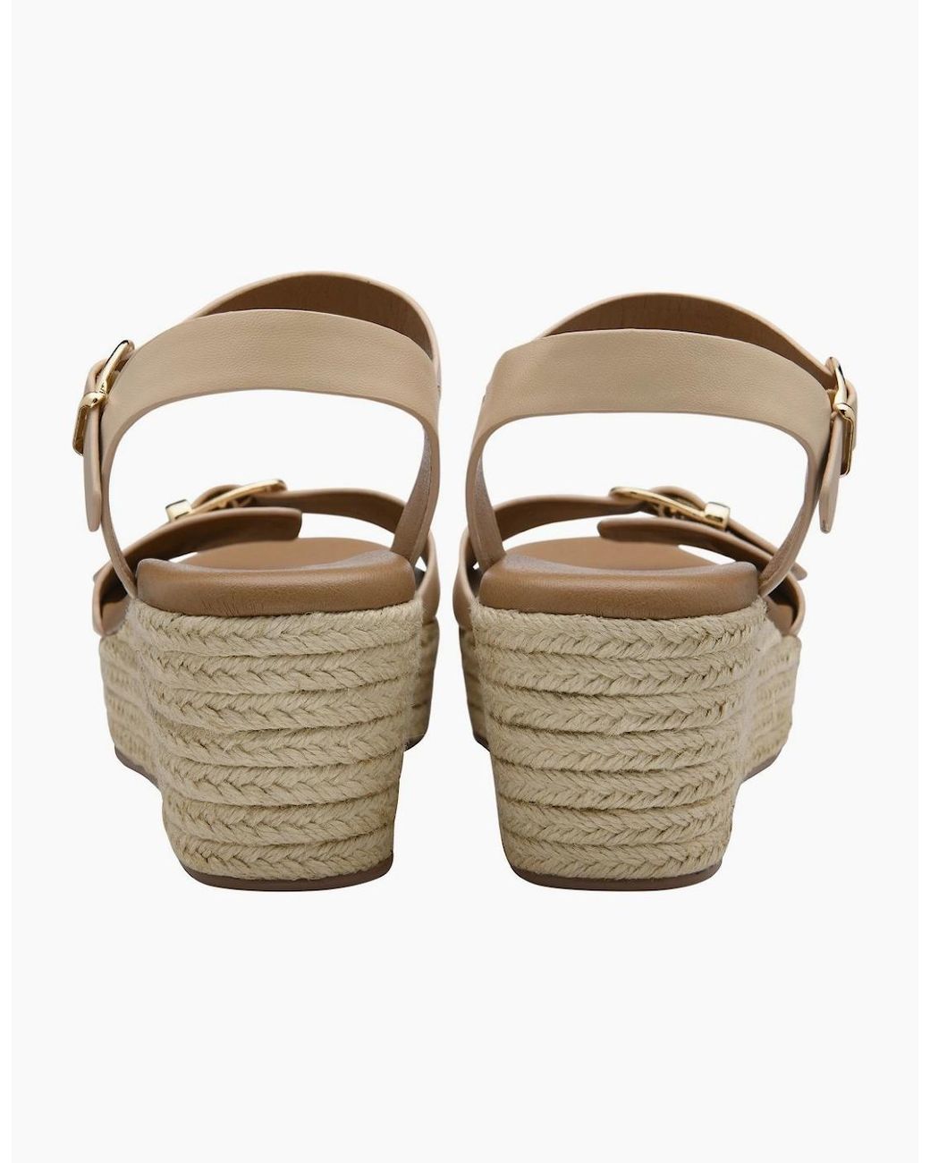 Lotus Metallic Emeia Wedge Sandals