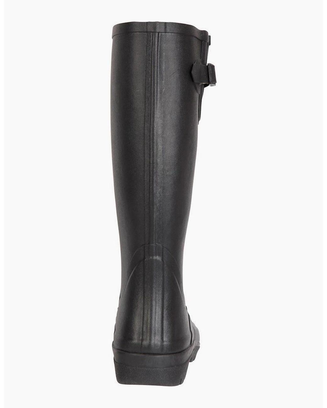 Mountain Warehouse Black Rubber Wellington Boots for men