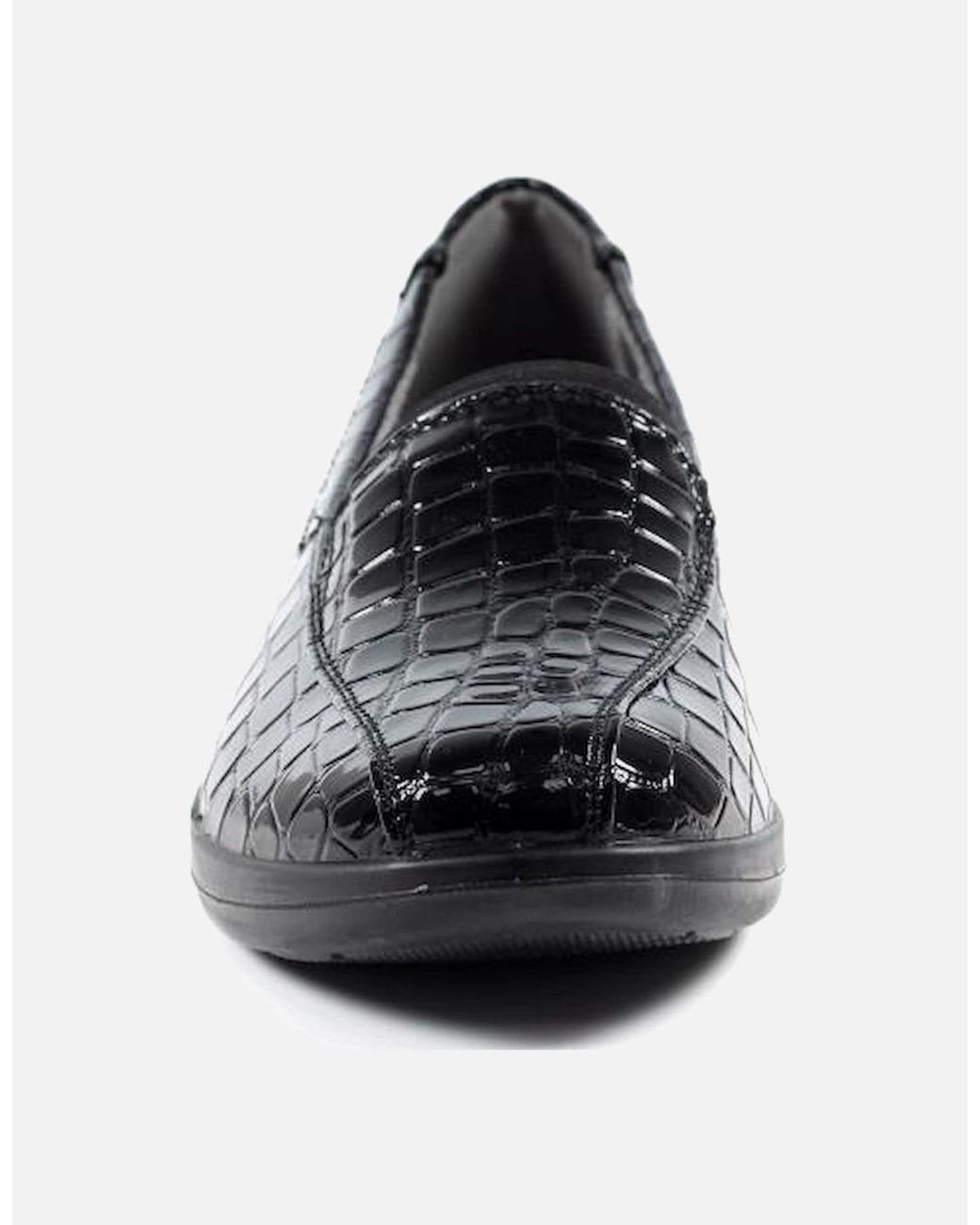 Lunar Black Nieve Comfort Shoe Fln007