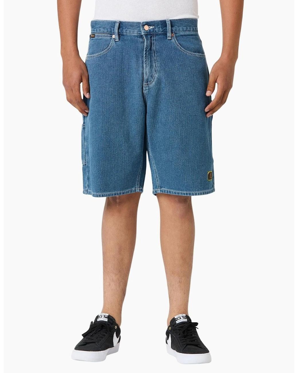 RVCA Blue Dayshift Denim Shorts for men
