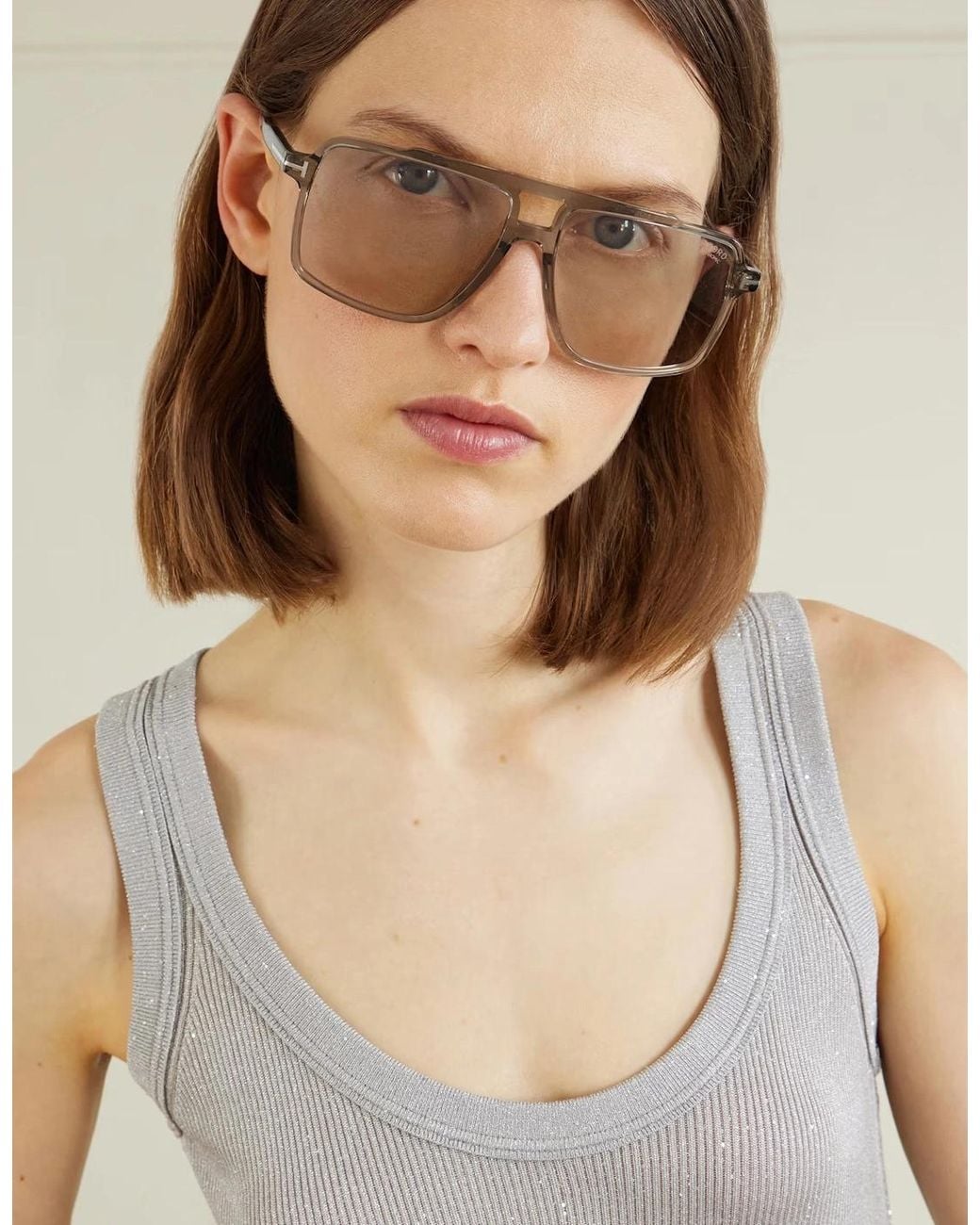 Tom Ford Natural Kemp Sunglasses for men