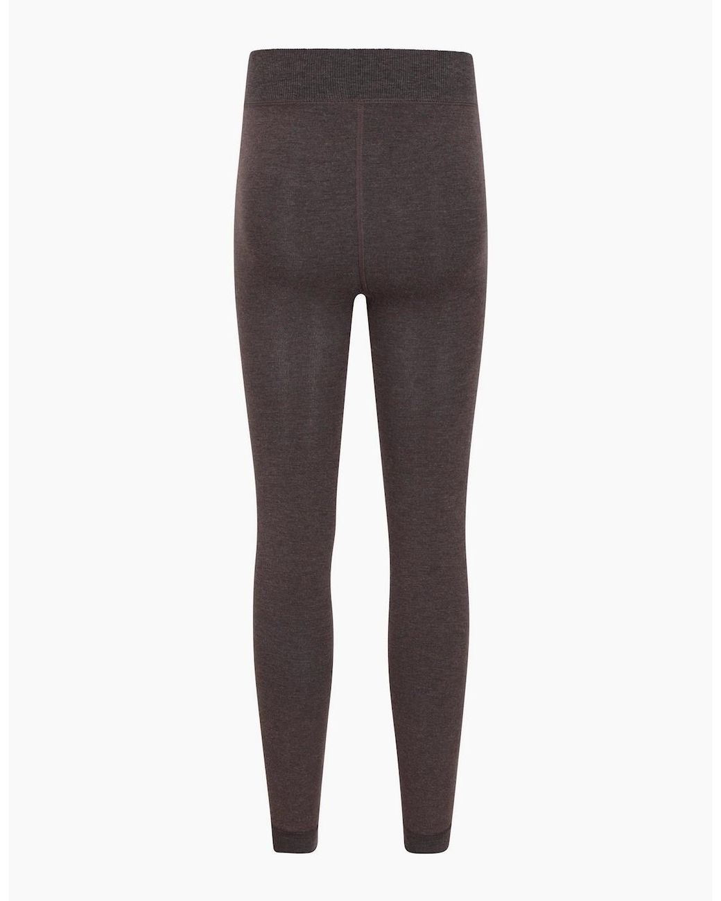 Mountain Warehouse Gray Ladies Fluffy Fleece Lined Thermal Leggings