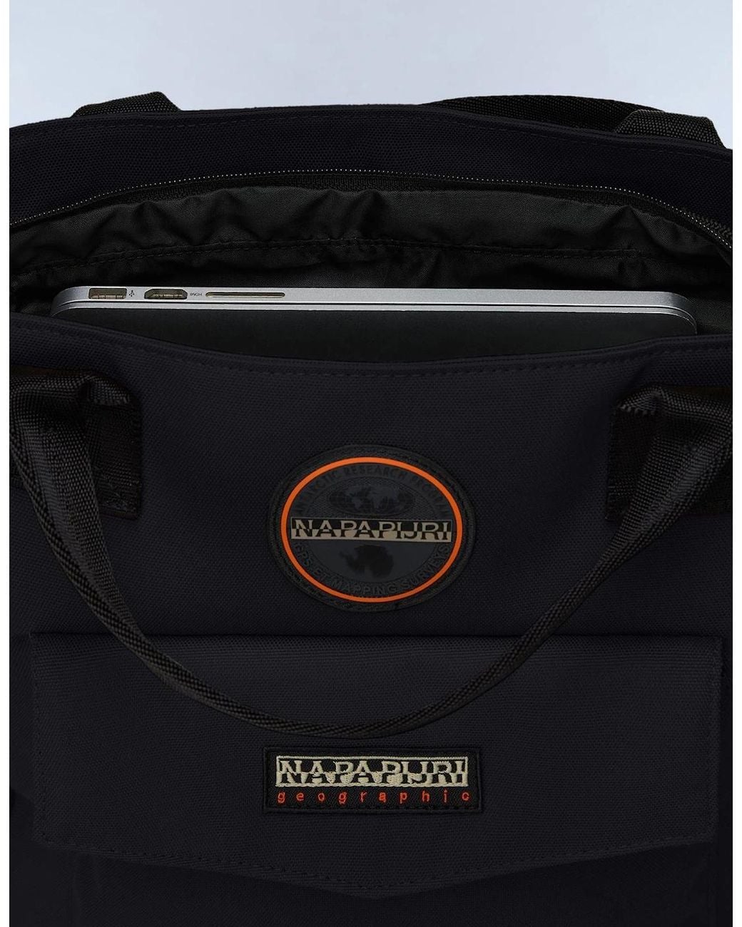 Napapijri Black Voyage Tote Backpack for men