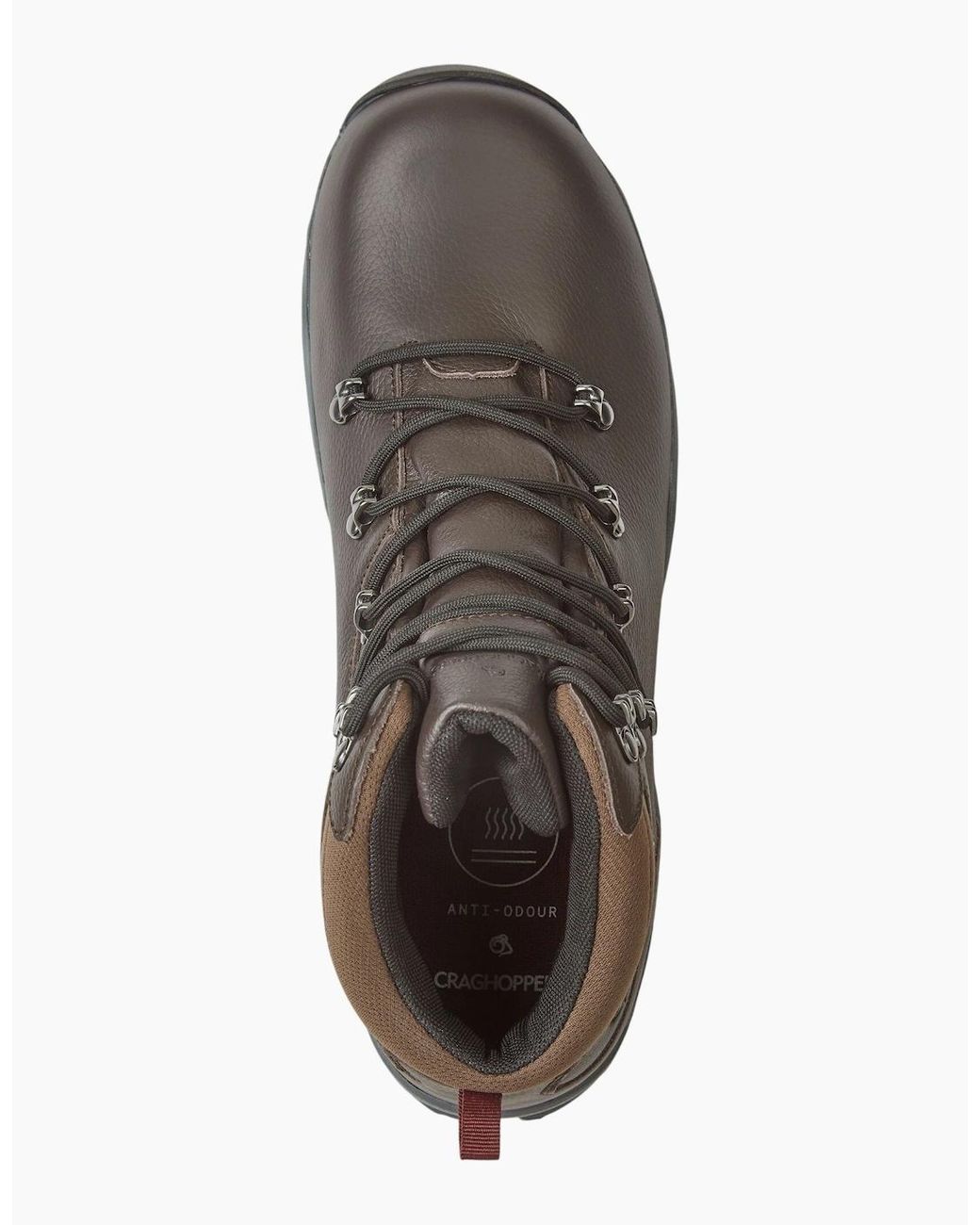 Craghoppers Black Lite Newhide Full Grain Leather Walking Boots for men