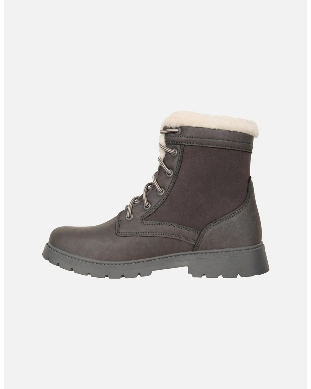 Mountain Warehouse Gray Ladies Thermal Waterproof Ankle Boots
