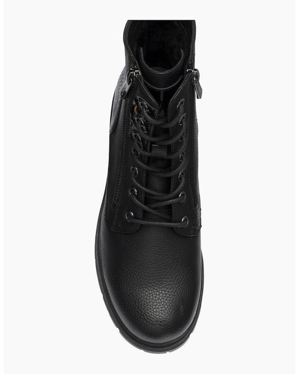 Lotus Black Jazlyn Ankle Boots