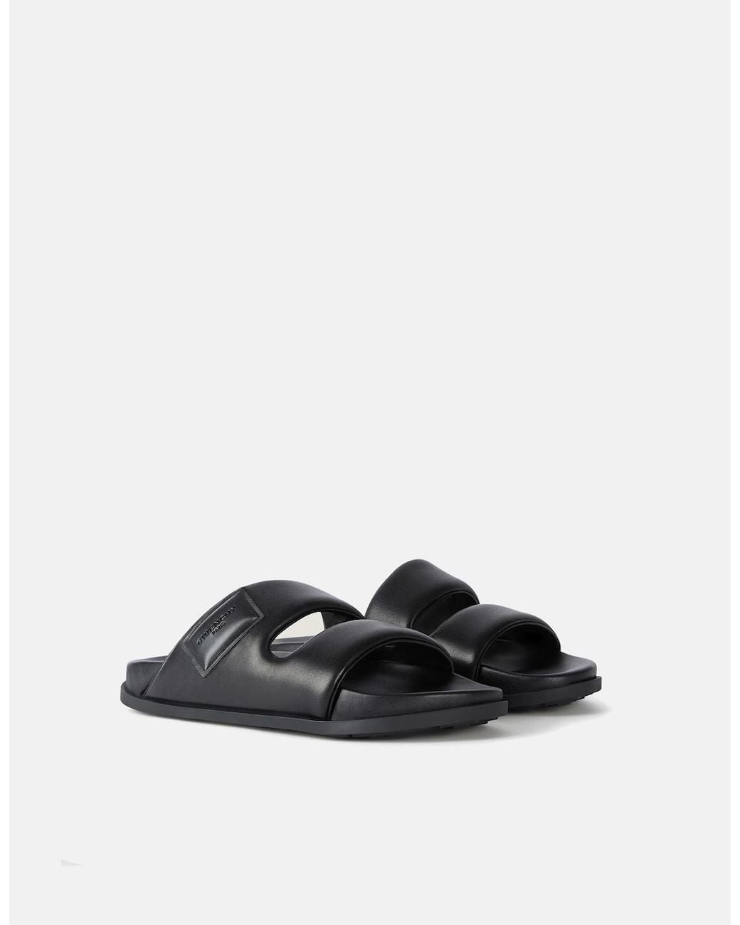 Givenchy White Puffy Sandals for men