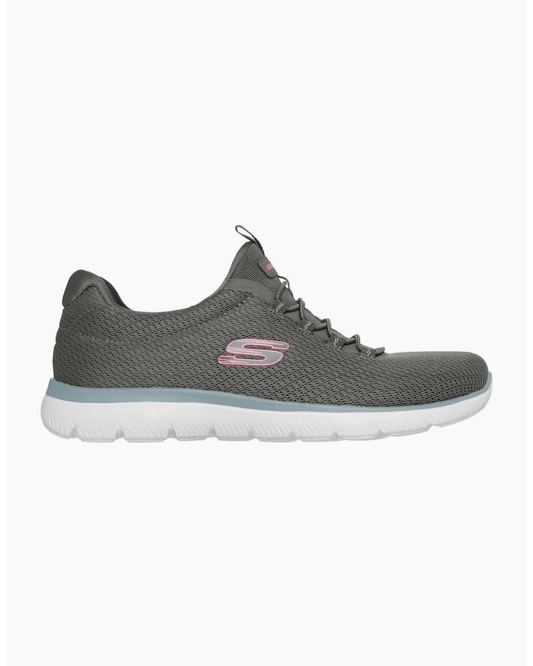 Skechers Gray Summits Summer Blush Trainers