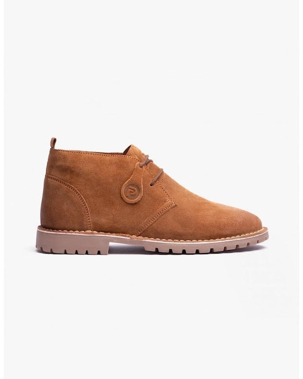Popps Brown Cooper Desert Boots Cognac for men