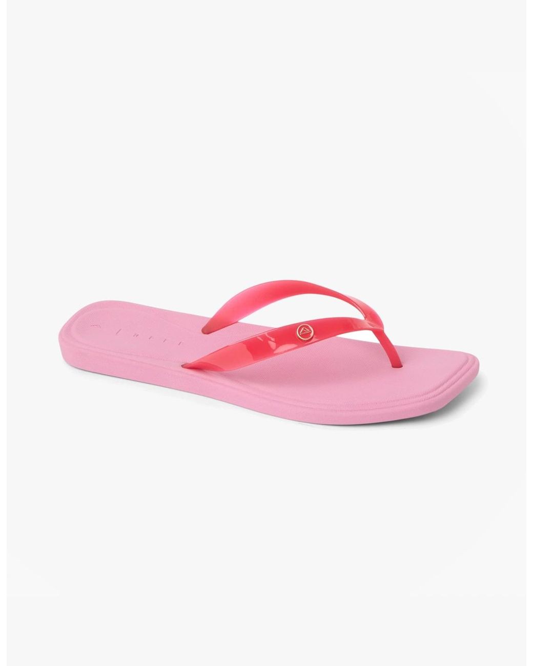Reef Pink Solaye Toe-Post Sandals Hibiscus