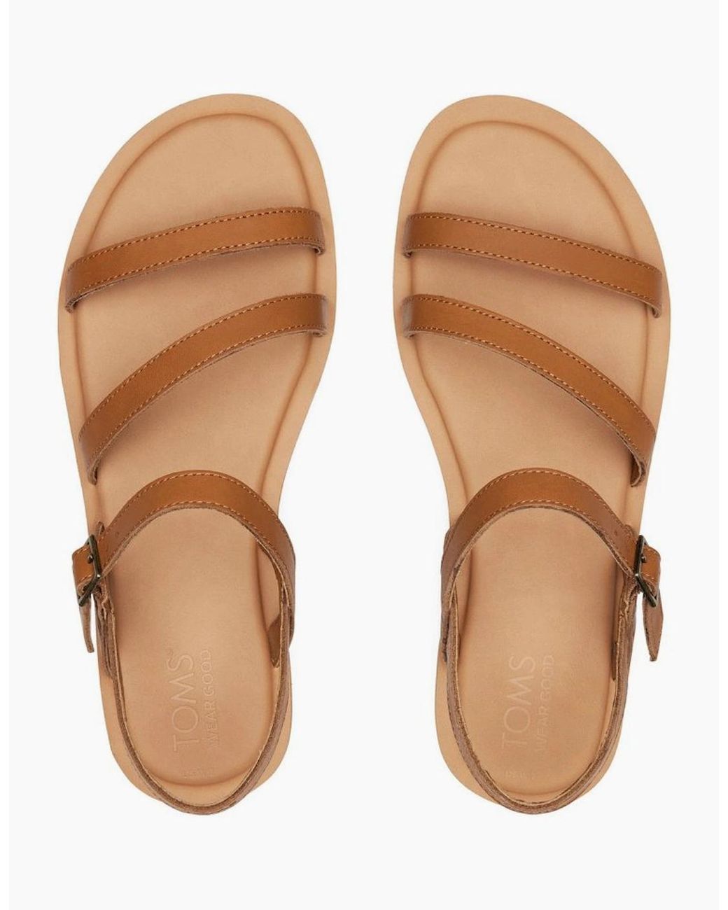 TOMS Brown Kira Sandals
