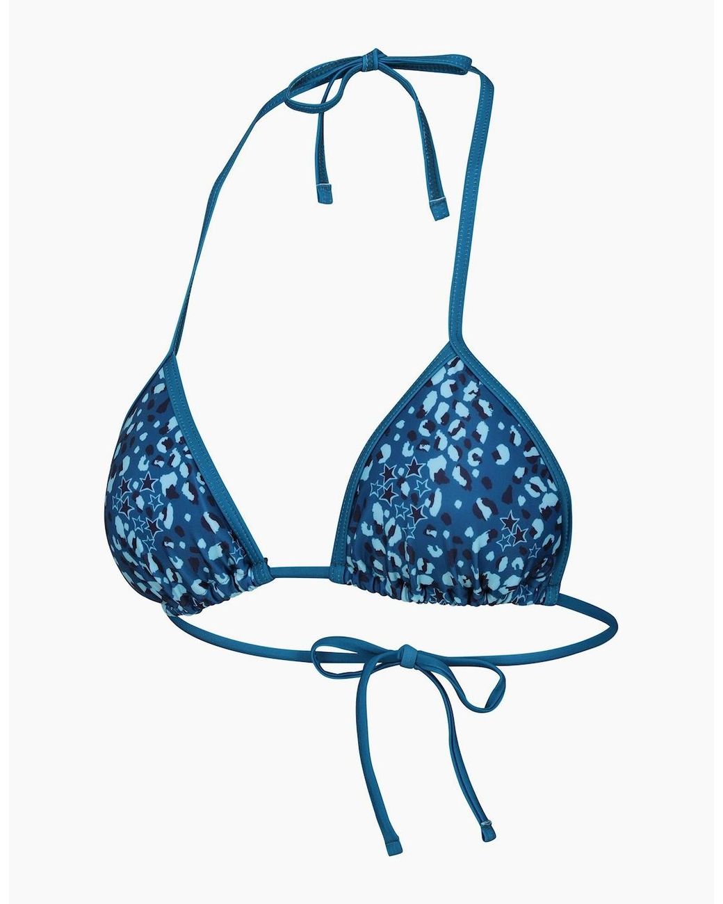 Regatta Blue Ladies Aceana Animal Print Bikini Top