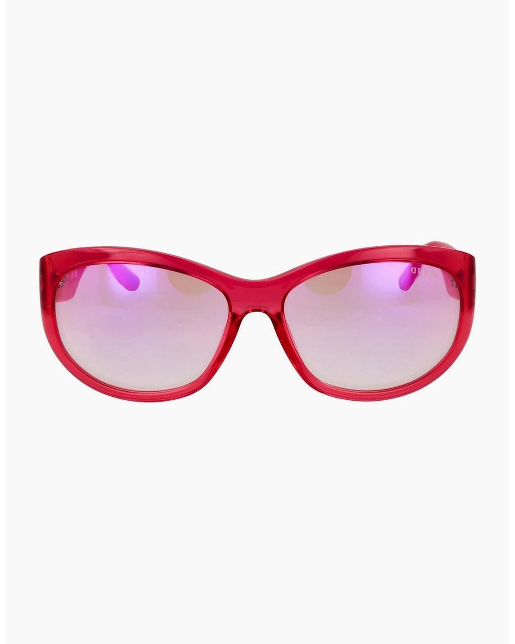 Guess Red Sunglasses Gu00131 72U 60
